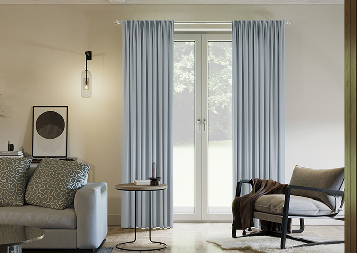 Norleigh, Sky - Made to Measure Curtains - Image 3